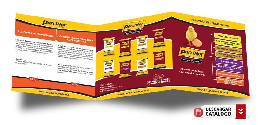 FOLLETO PORCINOR AVES